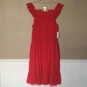 Old Navy sundress size L dark pink